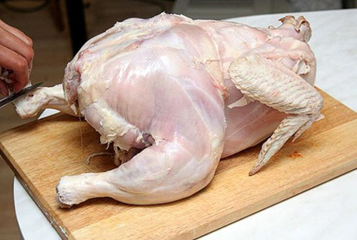 Pollo appetitoso nel forno