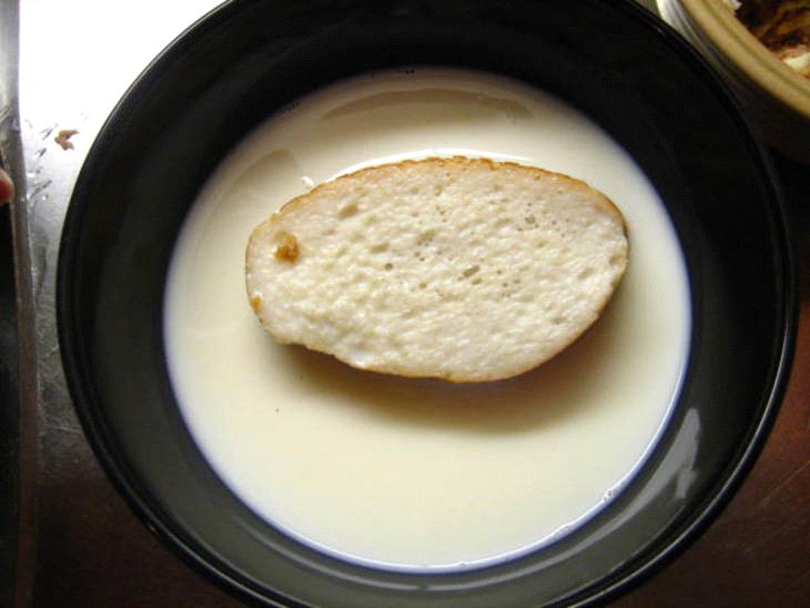 pagnotta nel latte