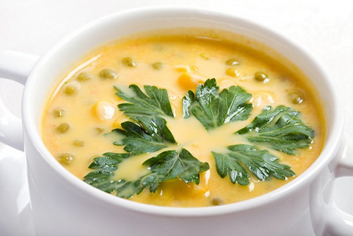 zuppa con verdure