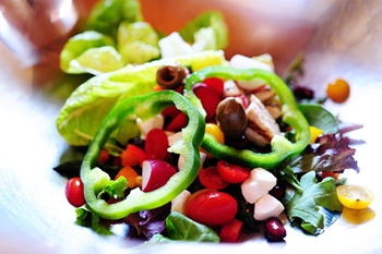 Foto della ricetta per un'insalata leggera e originale per il compleanno di "New York"