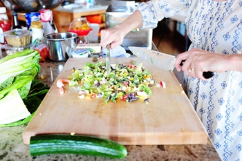 Foto della ricetta per un'insalata leggera e originale per il compleanno di "New York"