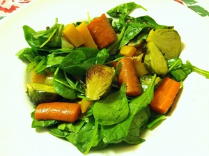 Immagine di una ricetta per un'insalata semplice e gustosa