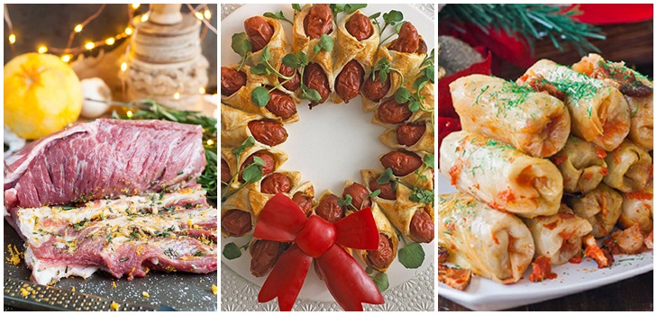 Caldo per il nuovo anno 2017 - le ricette passo-passo con le foto dei deliziosi primi e secondi piatti