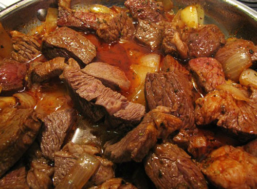 Goulash di manzo con patate