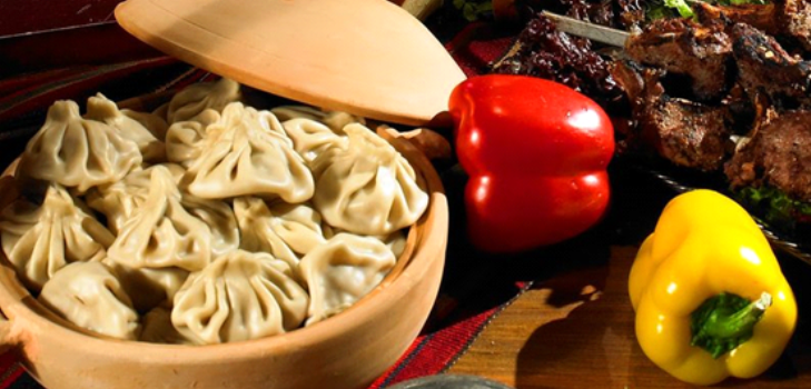khinkali in georgiano