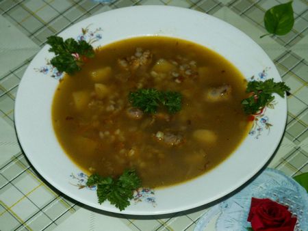 Come cucinare zuppa di grano saraceno