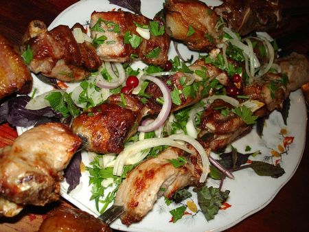 Come cucinare un agnello shish kebab
