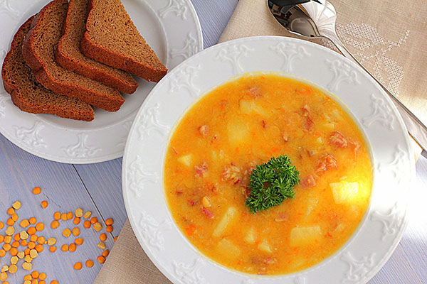 Come cucinare la zuppa di piselli