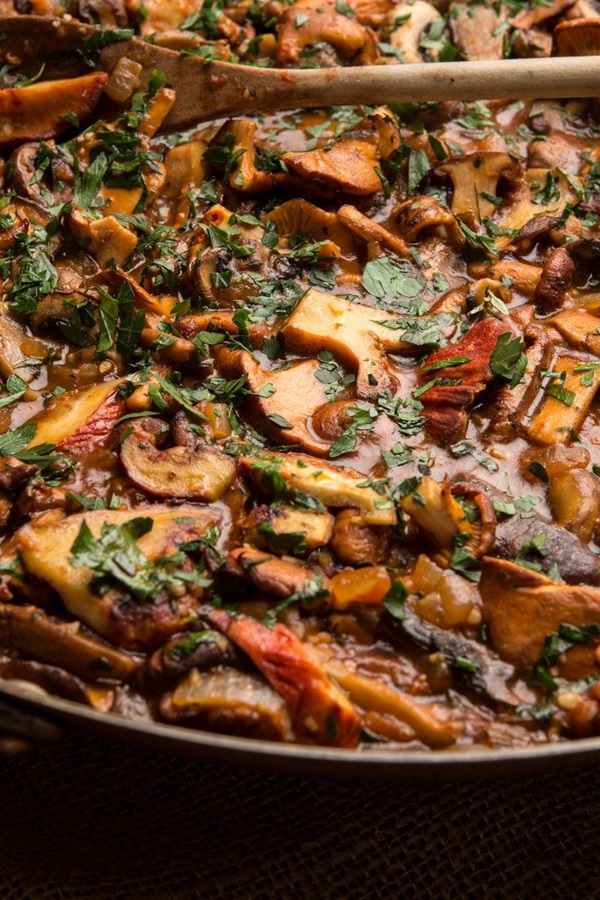 Come cucinare i finferli in una padella