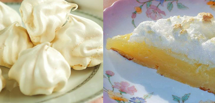 Come cucinare la meringa, una deliziosa ricetta con una foto