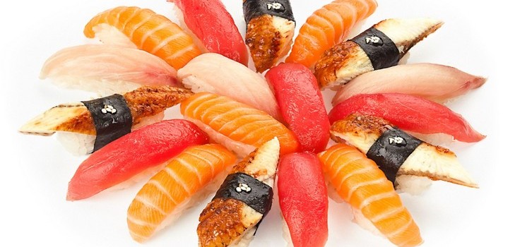 Cooking sushi a casa