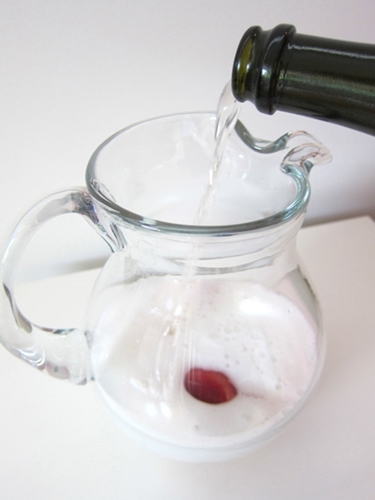 Come fare il vino Sangria - passo dopo passo la ricetta fotografica Foto della ricetta del vino Sangria