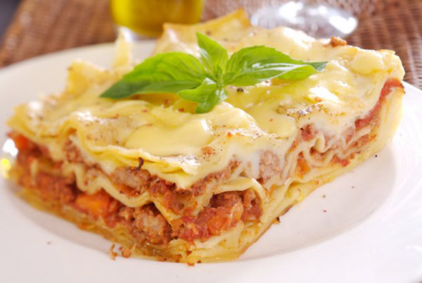 Ricetta per lasagne piccanti vegetariane di IKFA