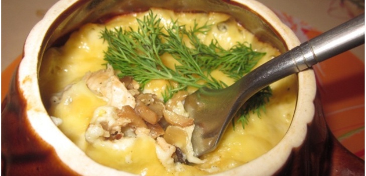 julienne in una pentola