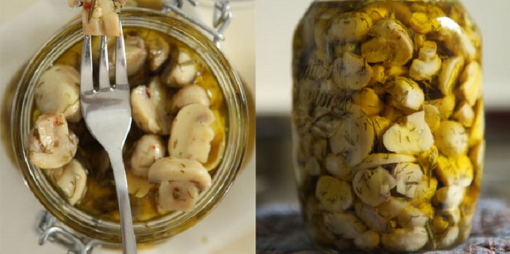 Ricette prelibate di raccolta di funghi per l'inverno