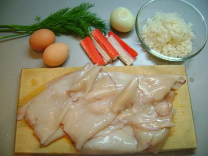 ingredienti per un piatto