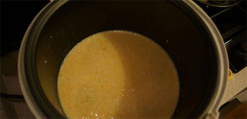 Miglio di grano con zucca