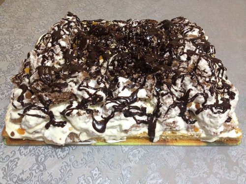 La classica ricetta per dolci delle rovine di Grafski