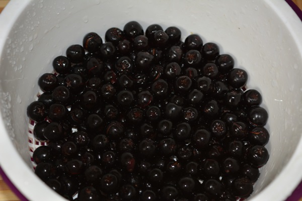 Compote dalla frittata di chokeberry