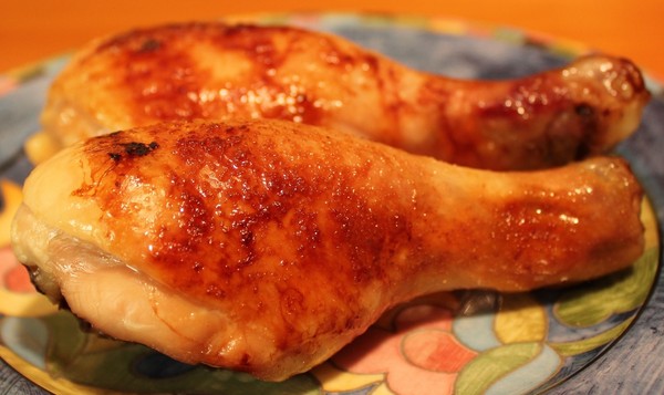 Gambe di pollo nel forno