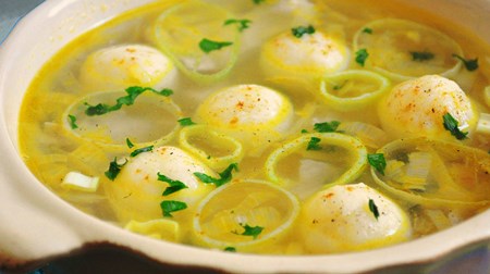 zuppa di pollo con gnocchi - ricetta con una foto