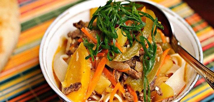 Lagman - ricetta in Uzbekistan