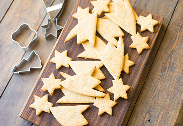 Facile ricetta per i biscotti di Capodanno con spezie