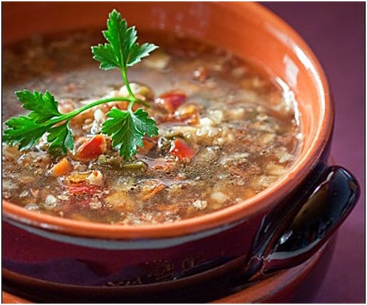zuppa con verdure