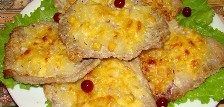 carne con ananas