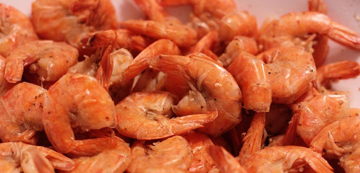 Piatti di Capodanno dai gamberetti: una ricetta con una foto per il Capodanno 2015