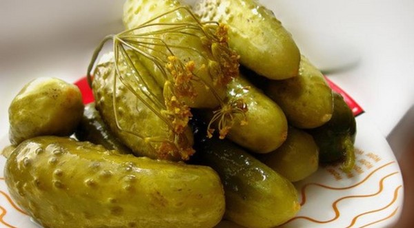 Cetrioli alla maniera fredda sotto berretto di nylon e metallo. Raccogliendo i cetrioli in modo freddo per l'inverno: con senape, vodka, aceto libero