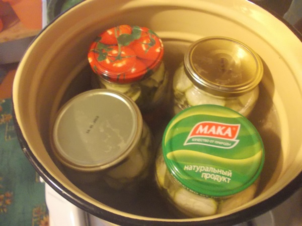 Cetrioli saporiti con aglio per l'inverno