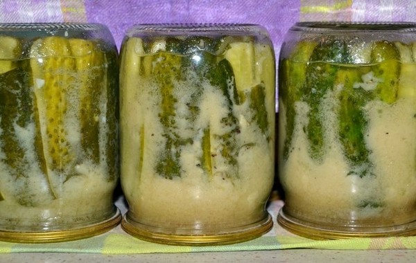 Cetrioli con senape per l'inverno senza sterilizzazione e con essa, caldo e freddo. Insalata di cetrioli sovrani con senape