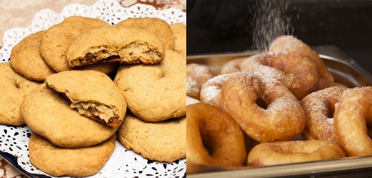 Biscotti fatti in casa sullo smaltse - un delizioso dessert per il tè!