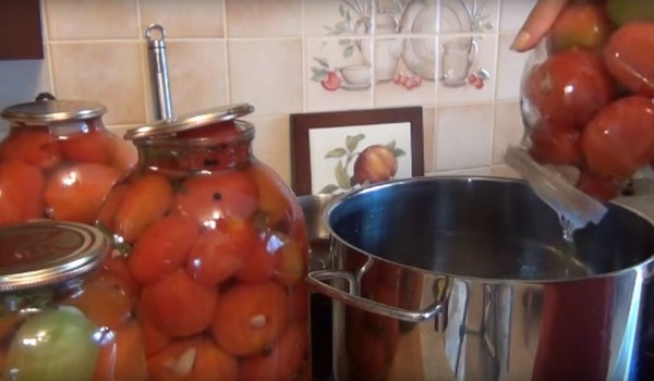 Pomodori con aglio per l'inverno, ricette. Raccolta di pomodori con aglio per l'inverno: una ricetta per una cottura veloce, senza sterilizzazione, salata senza fare il bagno