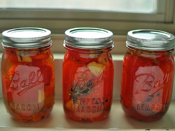 Pomodori nel loro stesso succo per l'inverno, ricette con foto Pomodori nel loro stesso succo per l'inverno, ricette con foto