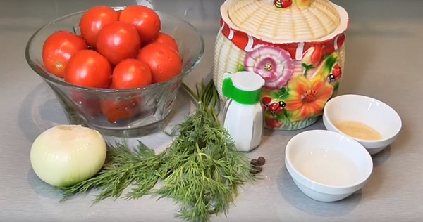 Pomodori in gelatina per l'inverno - ricette con cipolle, senza sterilizzazione. Pomodori sott'aceto raccolti in gelatina per l'inverno Pomodori in gelatina per l'inverno - ricette con cipolle, senza sterilizzazione. Pomodori sott'aceto raccolti in gelatina per l'inverno