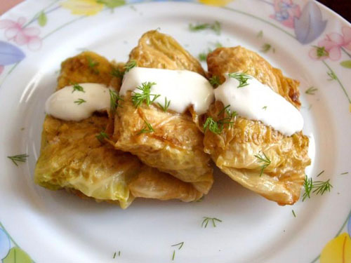 Ricetta per involtini di cavolo: come cucinare
