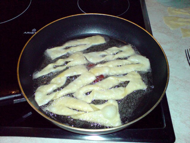 friggere la pasta pronta