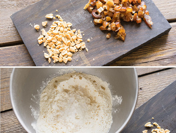 Ricetta per incredibile torta di miele cremosa con date e noci