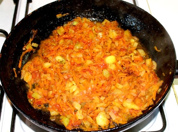 friggere le verdure