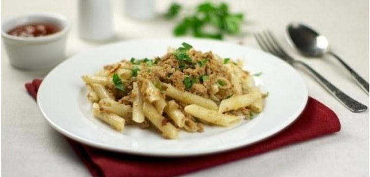 un piatto di pasta