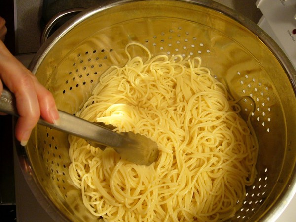 Pasta con carne di maiale