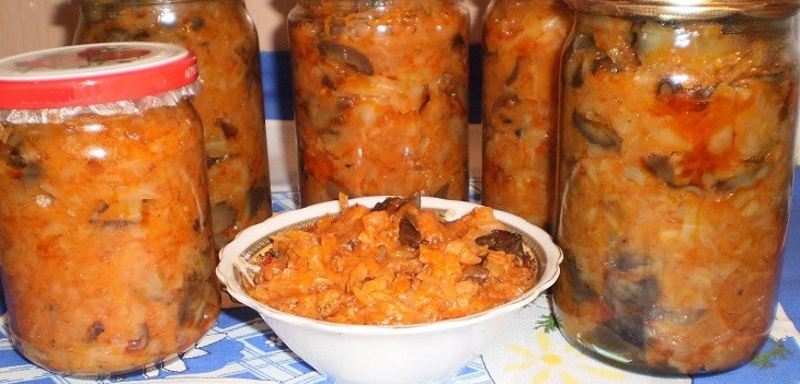 Hodgepodge ai funghi: ricetta per l'inverno
