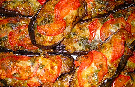 un delizioso sauté di melanzane
