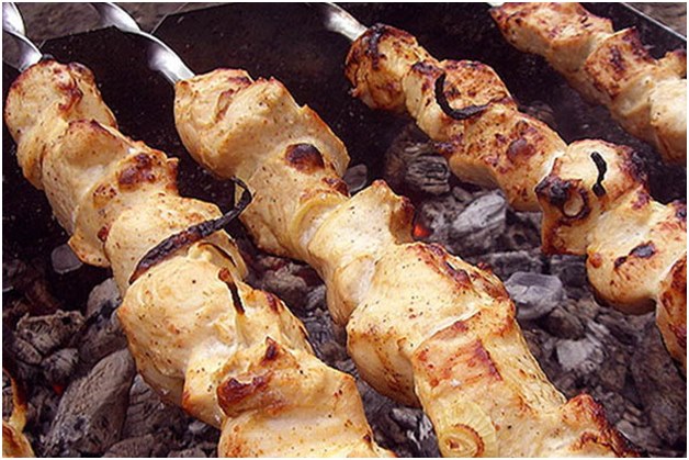 spiedini di pollo