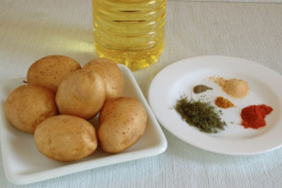 Segreti di cottura di patate in modo rustico