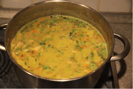 zuppa di piselli