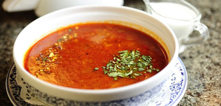 Zuppa di harcho - ricetta con pollo