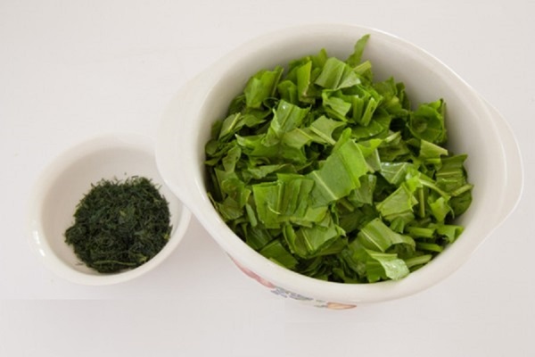 Zuppa verde di acetosa